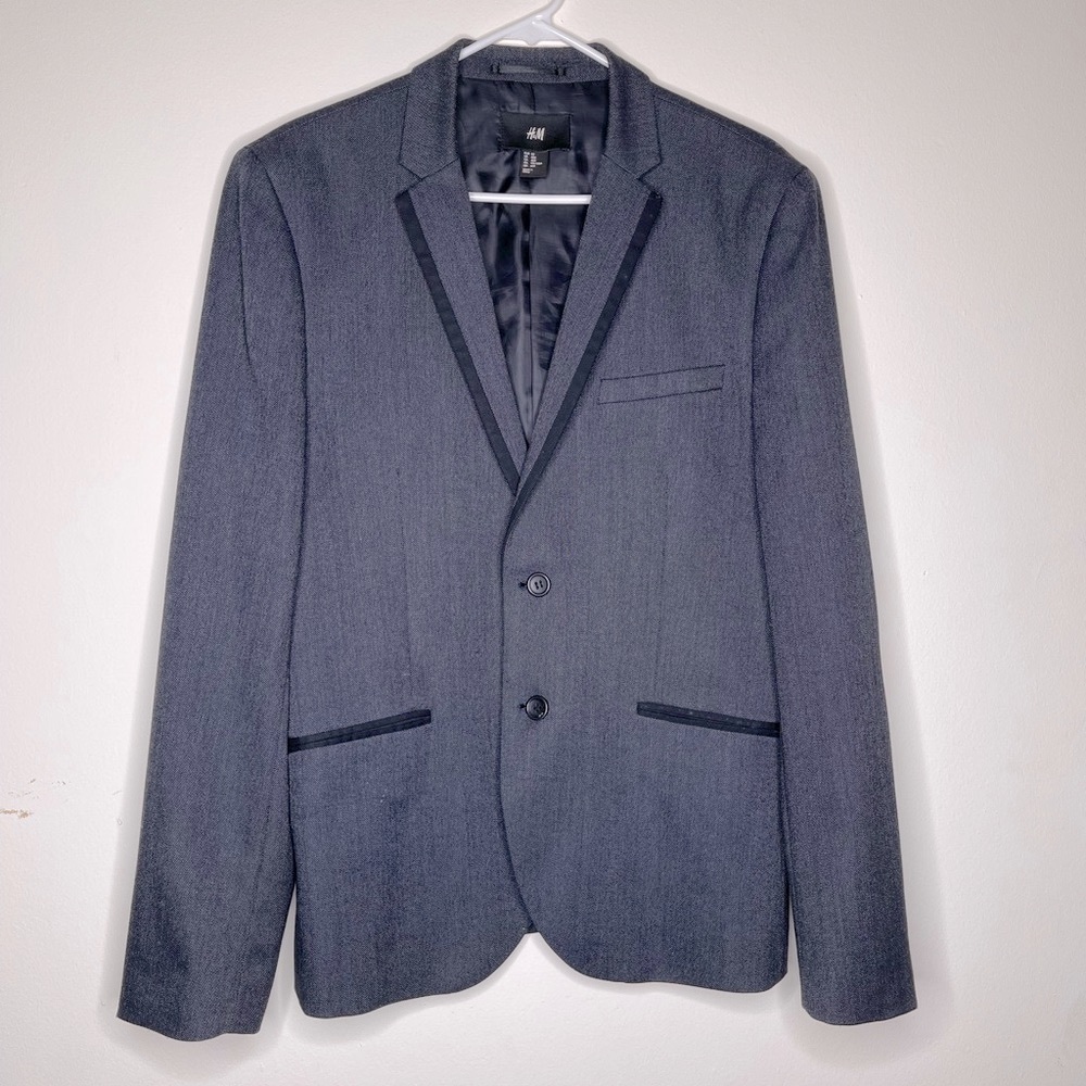 H&M Men slim fit blazer, worn only twice.